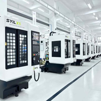 syil x5 cnc machine in production